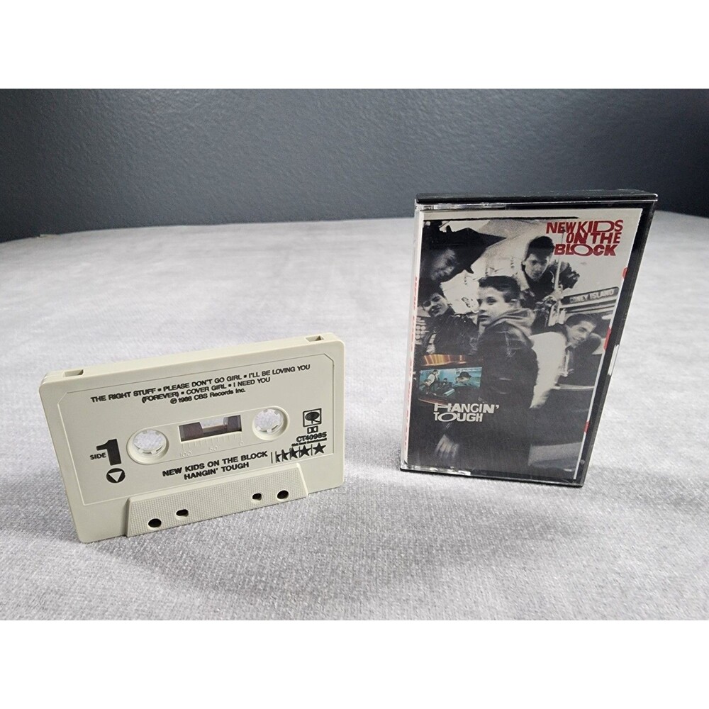 Vintage 1990 New Kids On The Block Hangin' Tough Cassette Tape NKOTB 90s